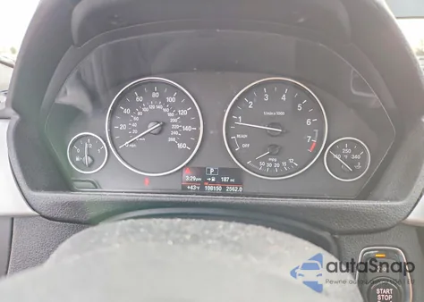 2014 BMW 320 I xDrive z USA, uszkodzony, nr VIN WBA3C3G54ENS67155